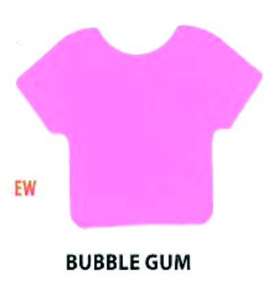 Siser HTV Vinyl Bubble Gum Easy Weed 12"x15" Sheet